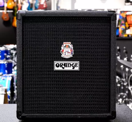 Store Special Product - Orange Amplifiers - Crush Bass 25 - 25W Bass Guitar Combo - Black